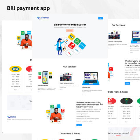 Professional website